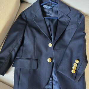 Polo by Ralph Lauren 4T Boys Navy Blazer with Gold buttons